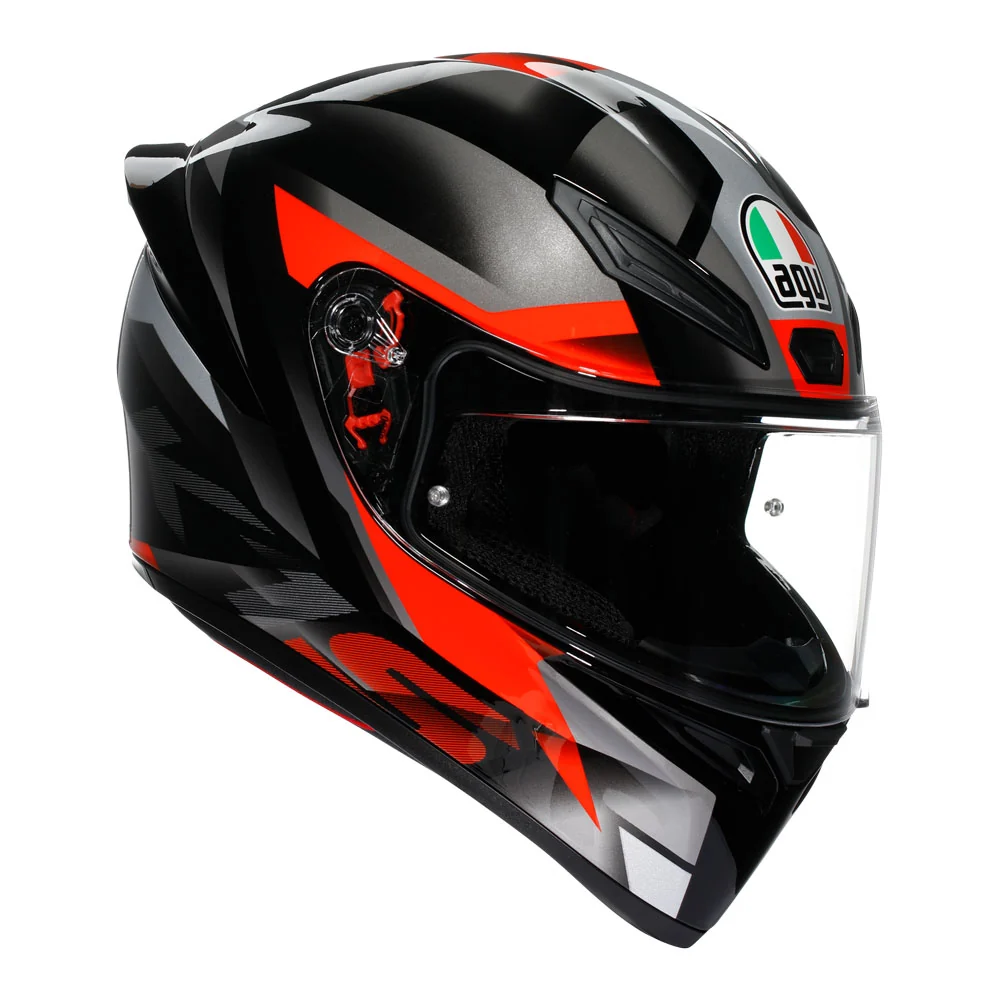 AGV K1 S Fastlap Black/Grey/Red Helmet