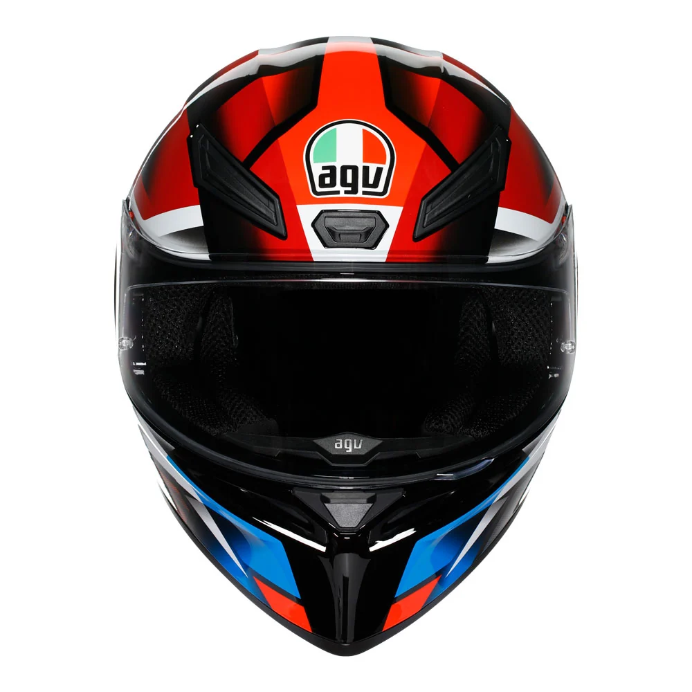AGV K1 S Fastlap Black/Red/Blue Helmet - Image 3