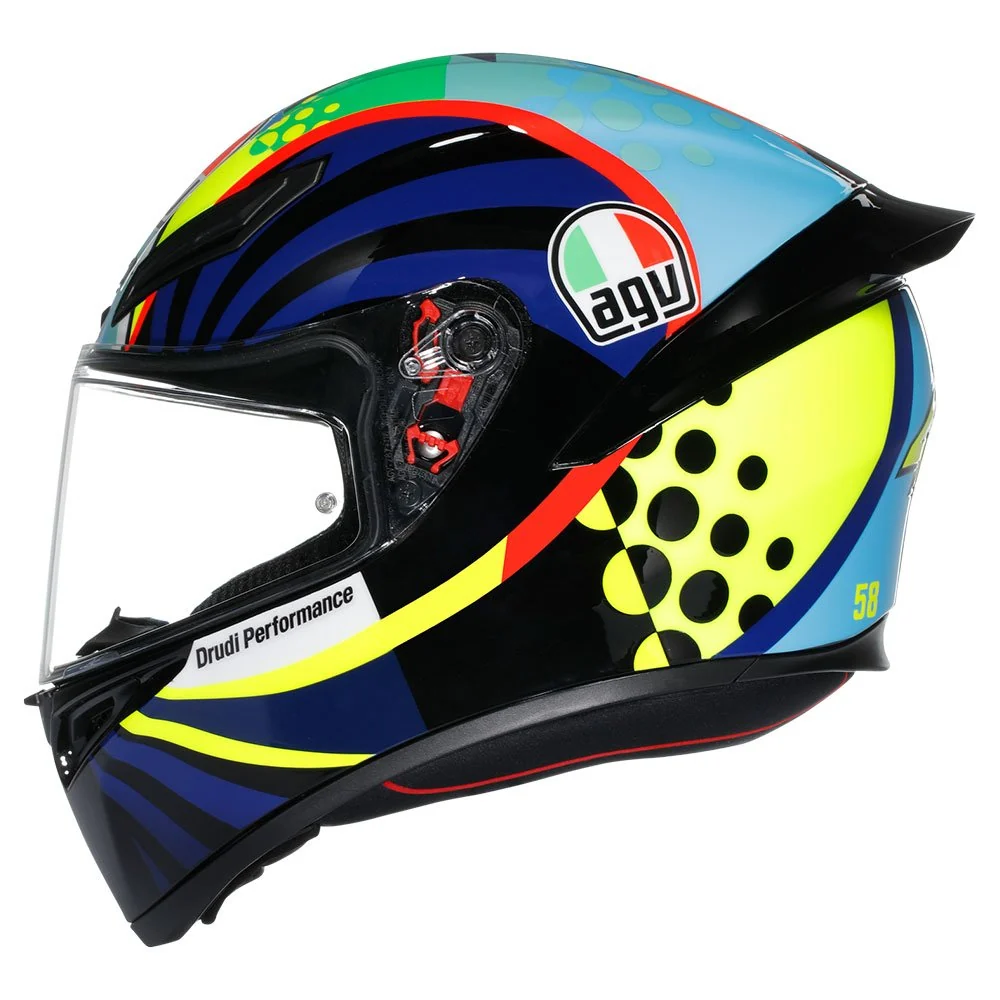 AGV K1 S Rossi Winter Test 2020 Helmet - Image 3