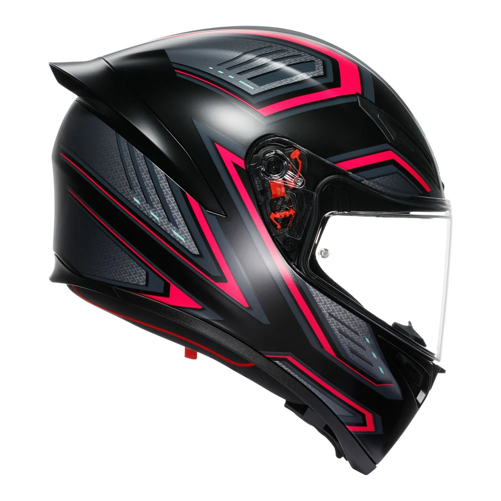 AGV K1 S Sling Matte Black/Pink Helmet - Image 2