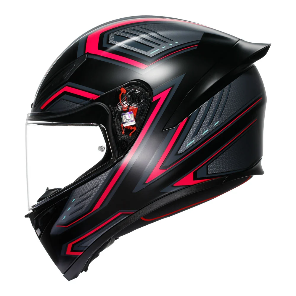 AGV K1 S Sling Matte Black/Pink Helmet - Image 5