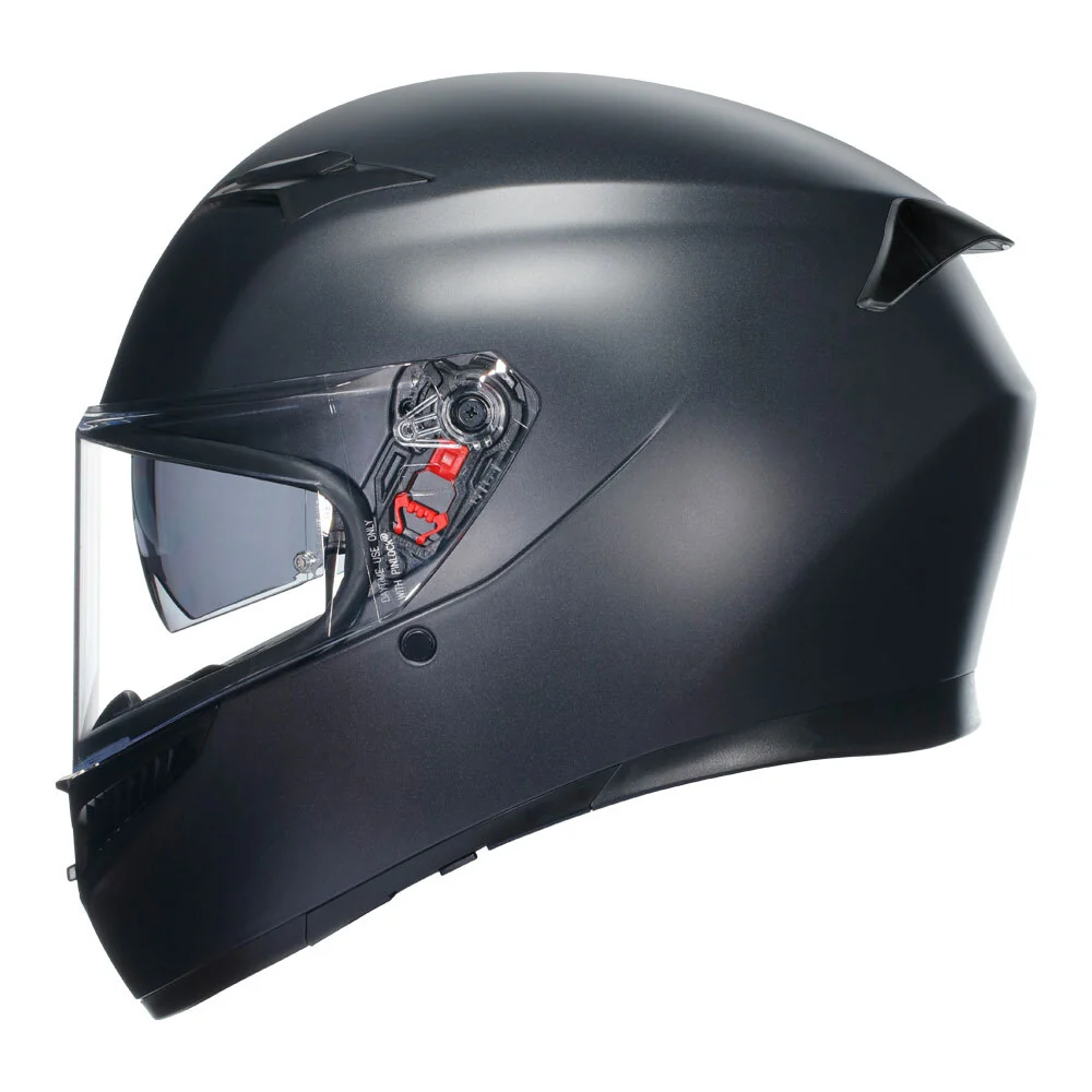 AGV K3 Matte Black Helmet - Image 3