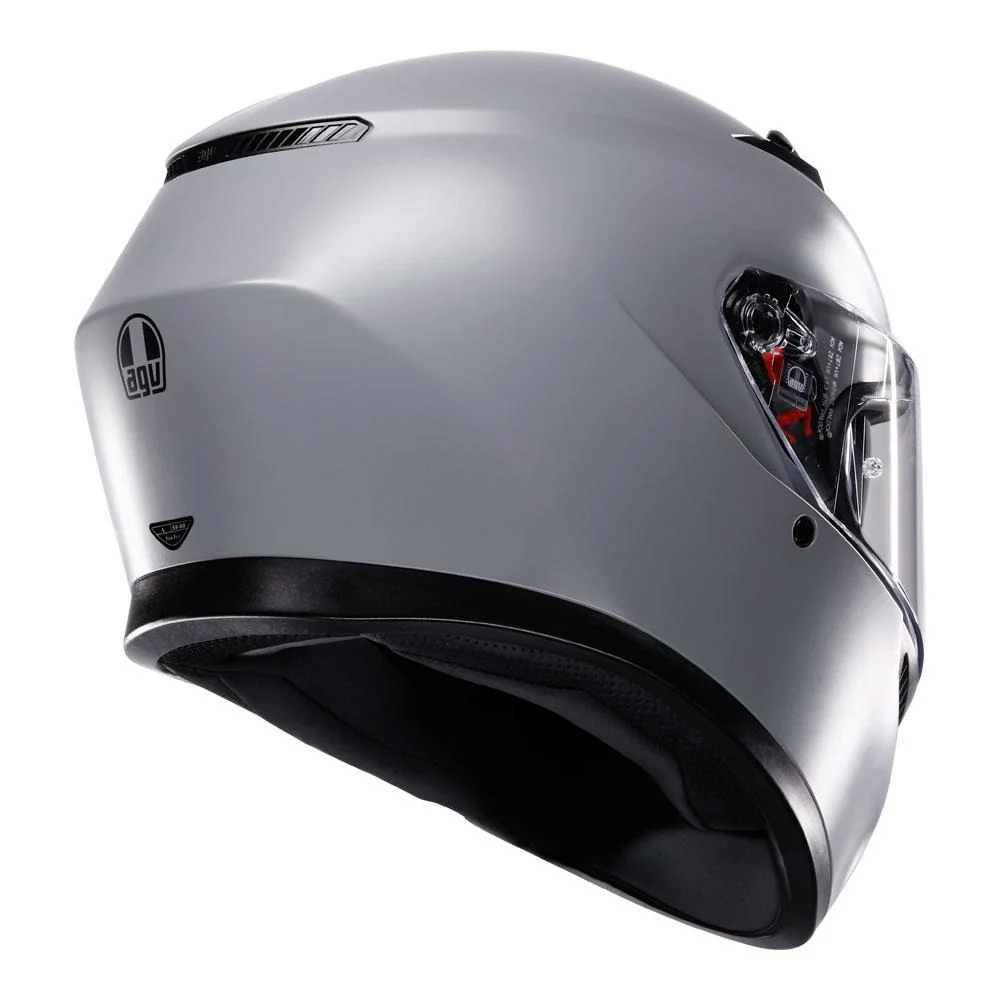 AGV K3 Matte Nardo Grey Helmet - Image 5