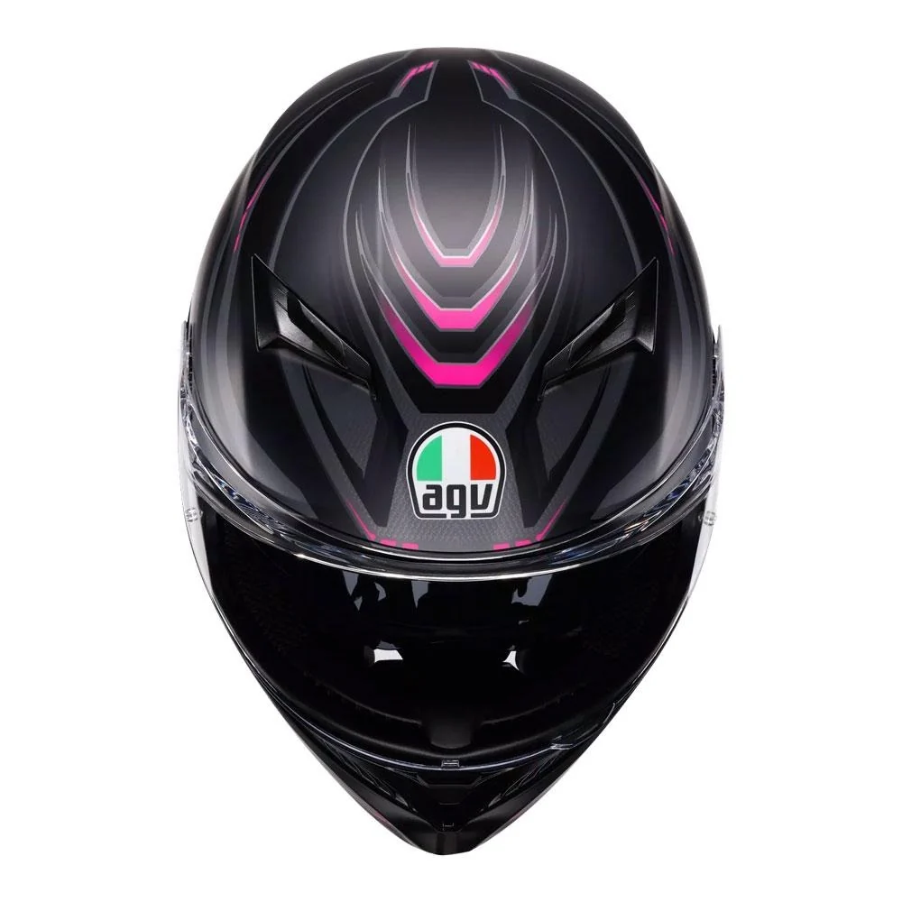 AGV K3 Syth Matte Black/Pink Helmet - Image 7