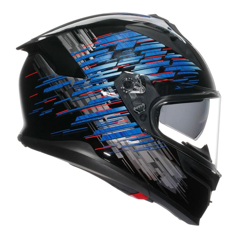 AGV K7 Genisys Black/Blue/Grey Helmet - Image 2
