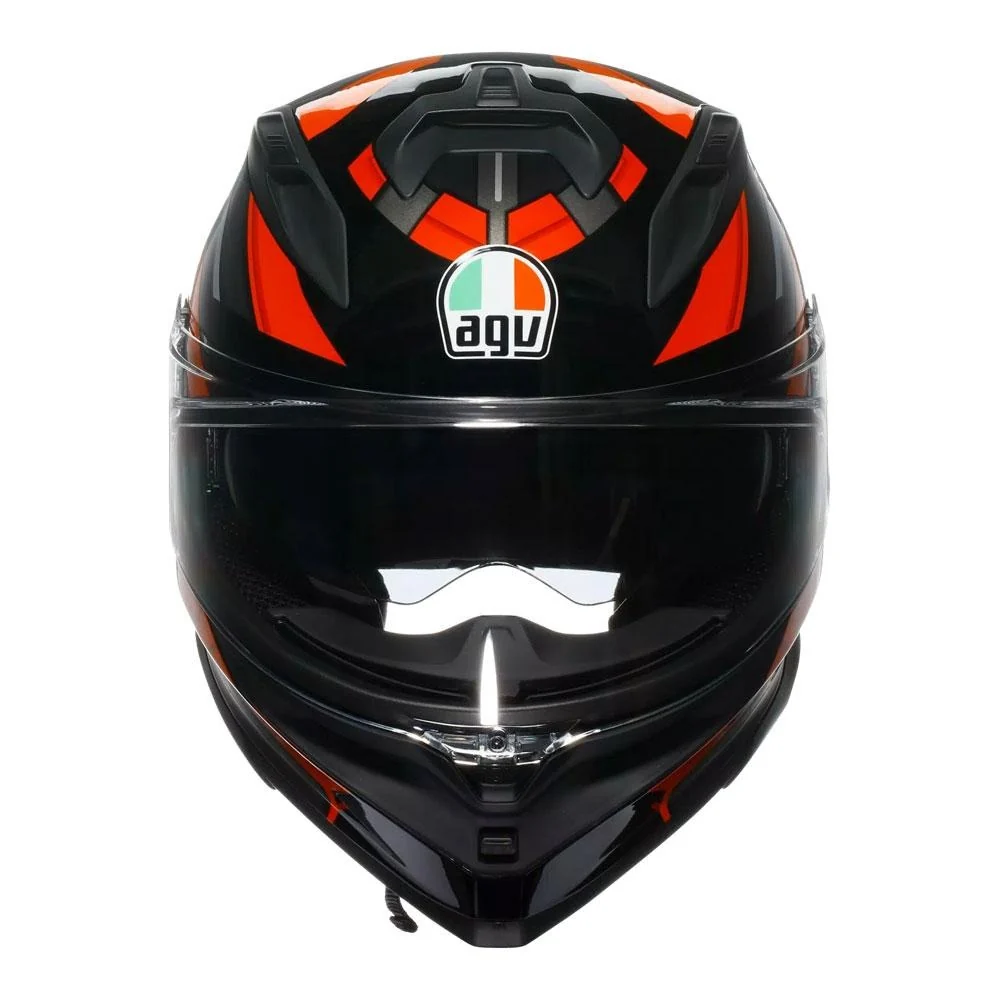 AGV K7 Taurax Black/Red Helmet - Image 3