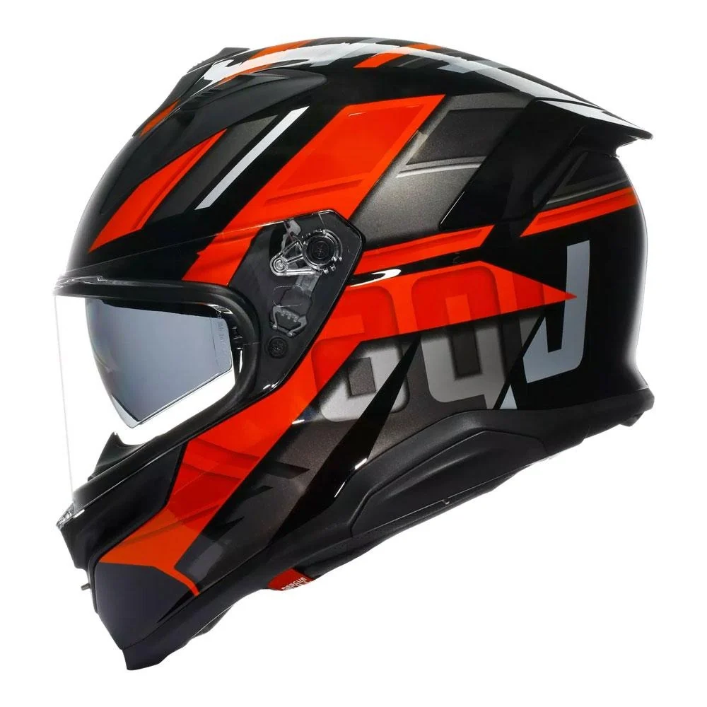 AGV K7 Taurax Black/Red Helmet - Image 4