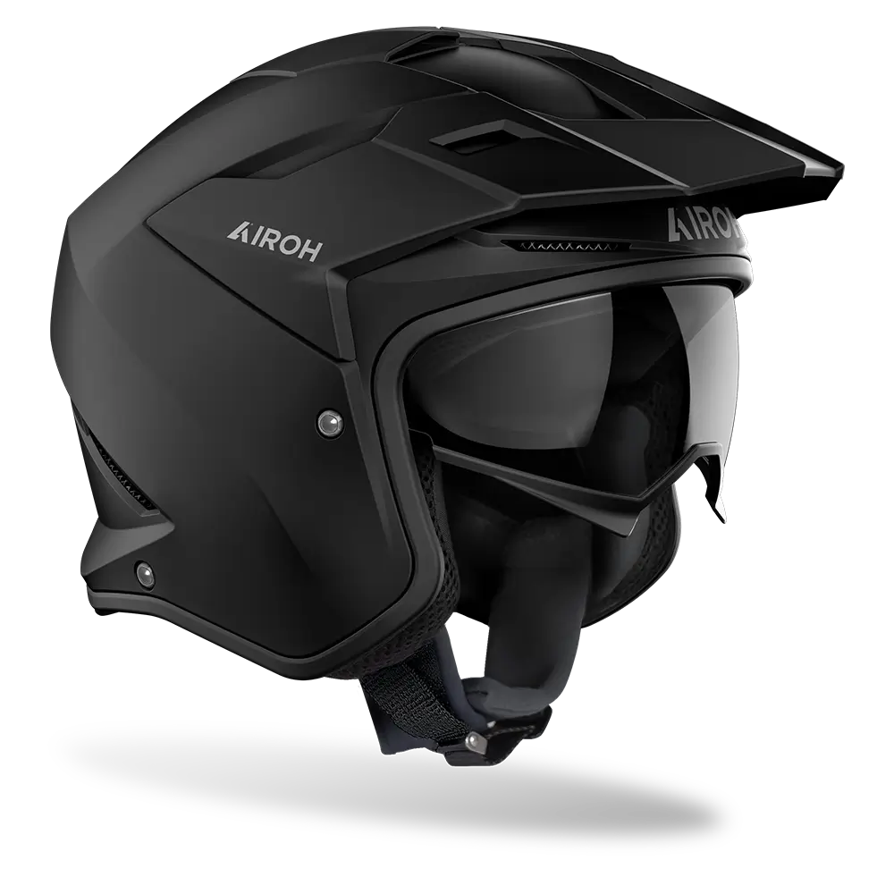 Airoh Kombakt Matte Black Helmet - Image 3