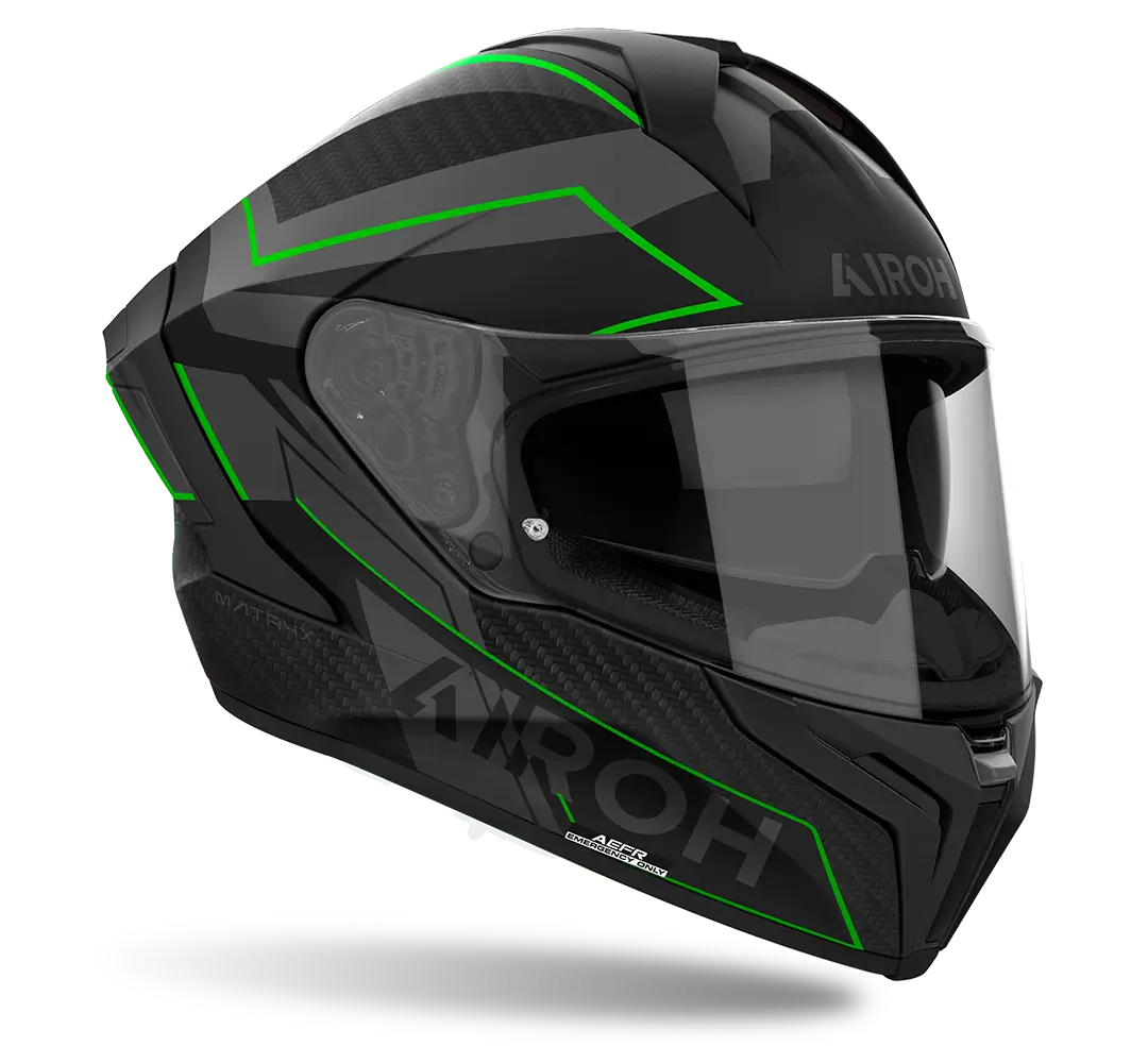 Airoh Matryx Sentinel Matte Green Helmet - Image 3