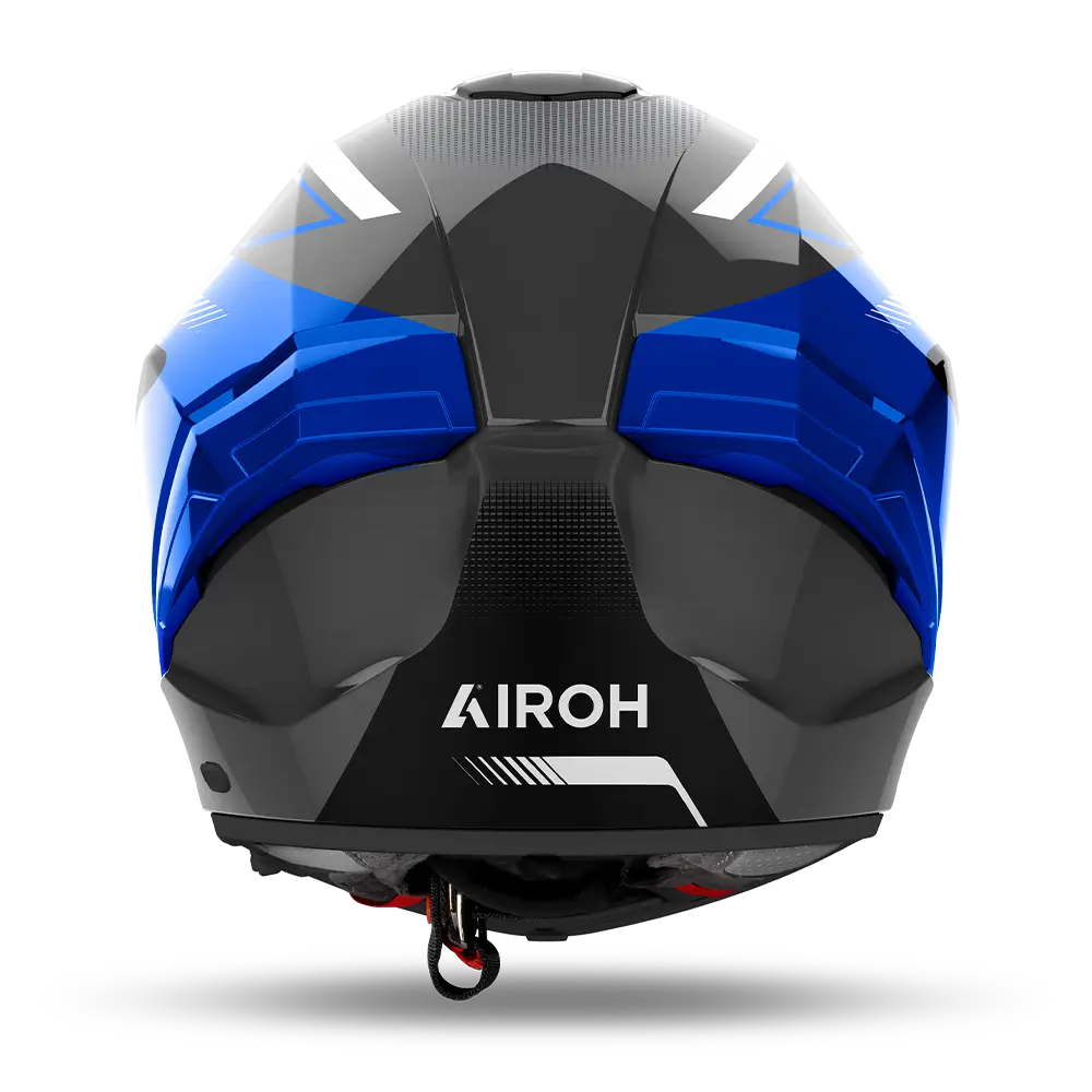 Airoh Matryx Wide Gloss Blue Helmet - Image 2