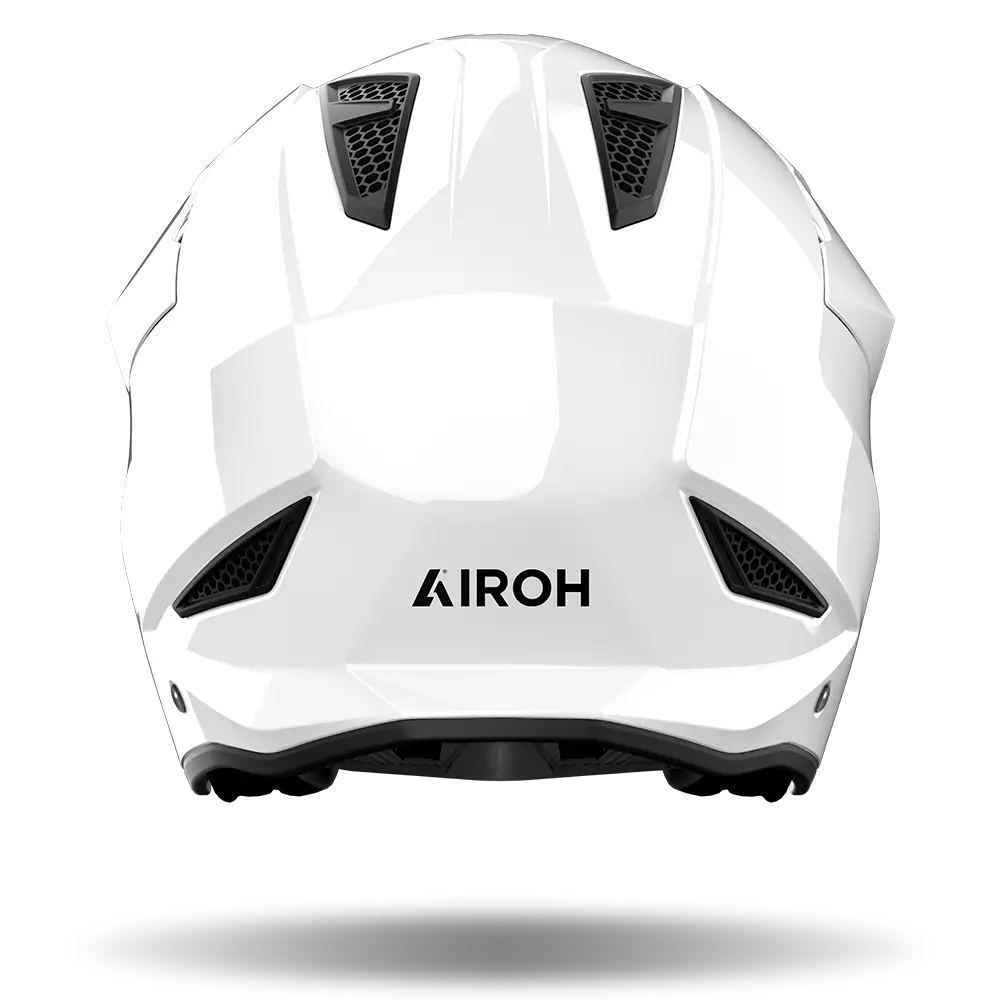 Airoh TRR II Trial Gloss White Helmet - Image 2