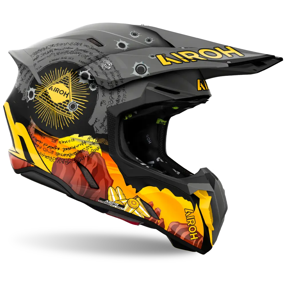 Airoh Twist 3 Adventure Matte Helmet - Image 3