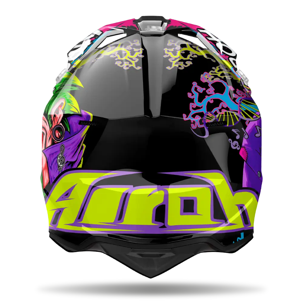 Airoh Wraaap Music Gloss Helmet - Image 2