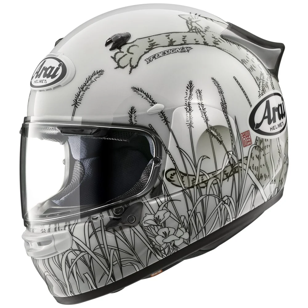 Arai Quantic Neko White Helmet
