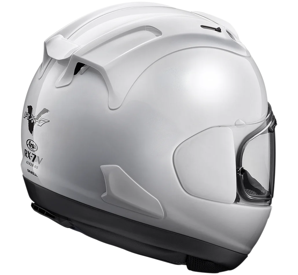 Arai RX-7V EVO Gloss White Helmet - Image 2