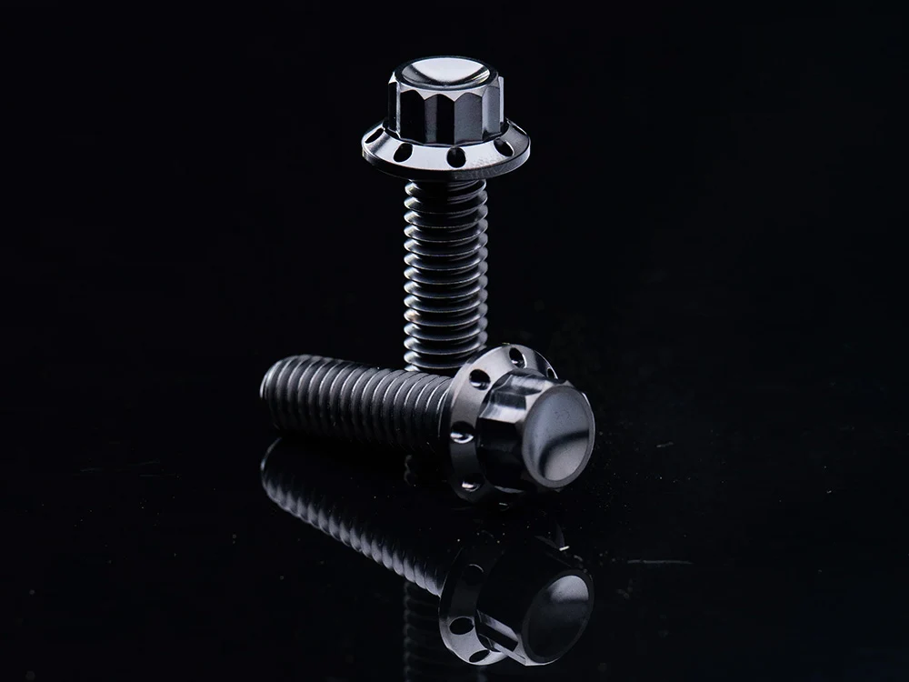 Arlen Ness AN-300-930 Titanium 12-Point Primary Cover Bolt Kit Black for Harley-Davidson Softail 18-Up w/Non-240 Tyre - Image 2