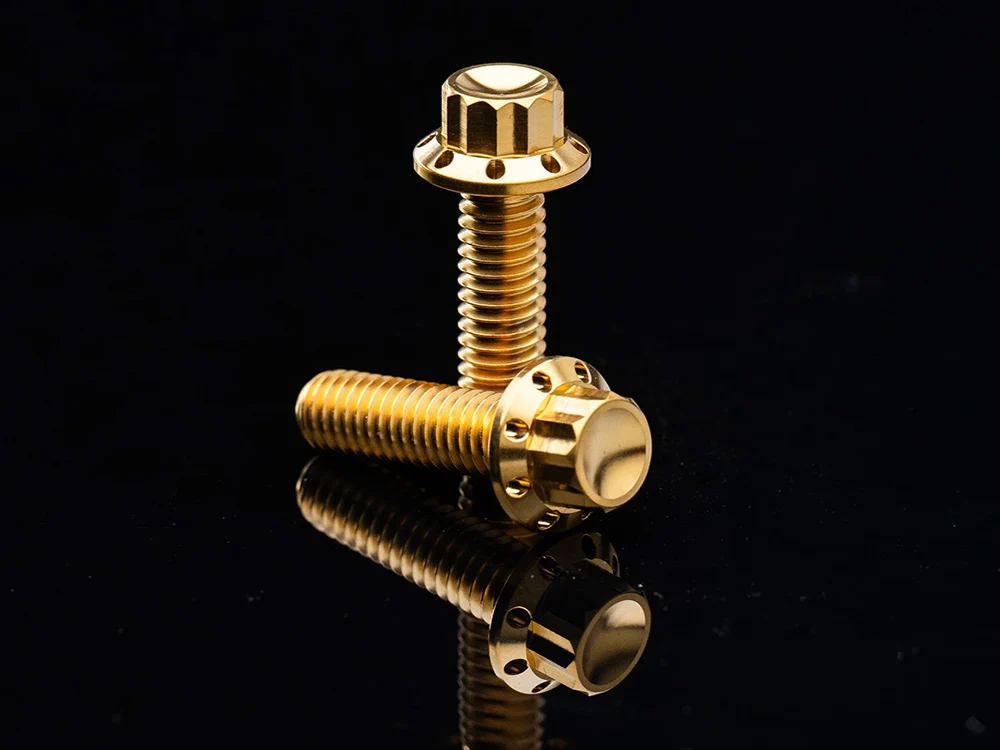Arlen Ness AN-300-934 Titanium 12-Point Cam Cover Bolt Kit Gold for most Harley-Davidson Touring 17-24/Softail 18-24 - Image 3