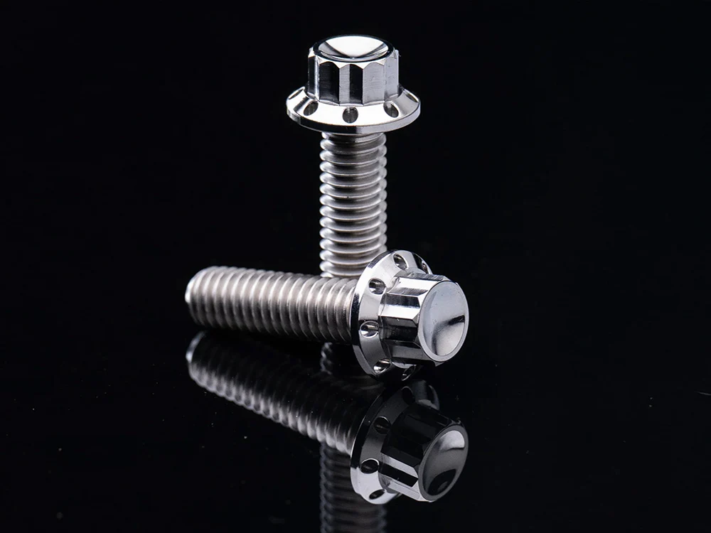 Arlen Ness AN-300-992 Titanium 12-Point Rocker Cover Bolt Kit Polished for Harley-Davidson Twin Cam 99-17 Models - Image 3