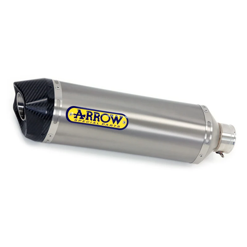 Arrow 71734PKK Race-Tech Titanium Slip-On Muffler w/Carbon End Cap for Kawasaki ZX-6R 09-16/ZX-6R 636 13-16