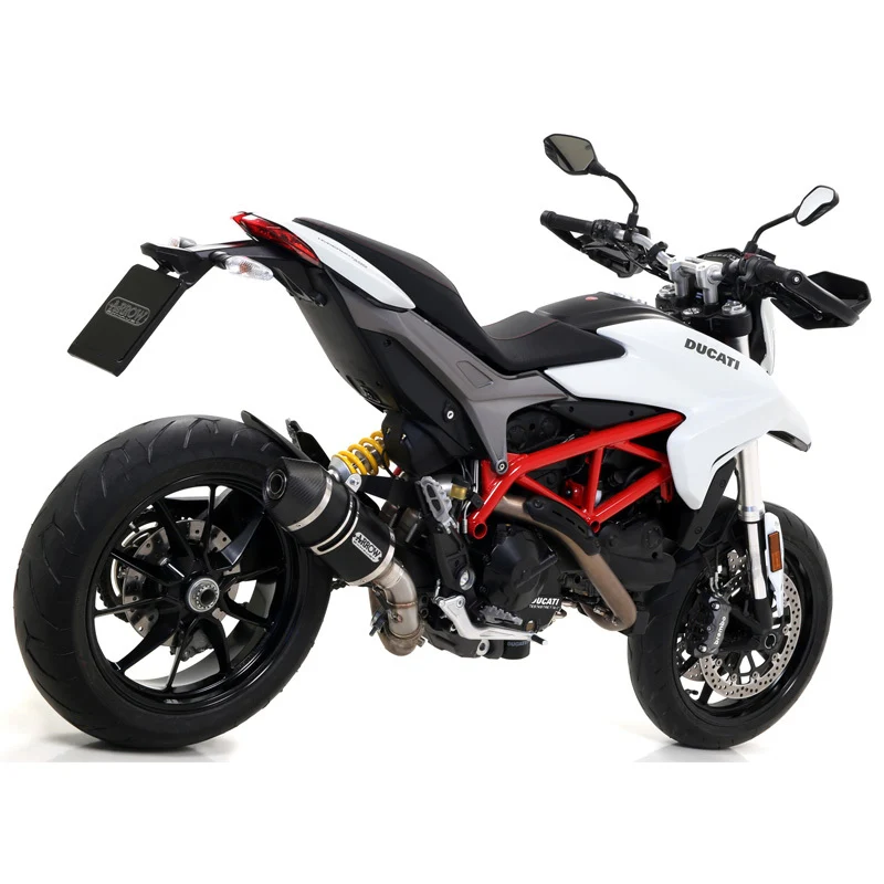 Arrow 71806AKN Race-Tech Dark Aluminium Slip-On Muffler w/Carbon End Cap for Ducati Hypermotard/Hyperstrada 821/Hypermotard/Hyperstrada 939 - Image 3