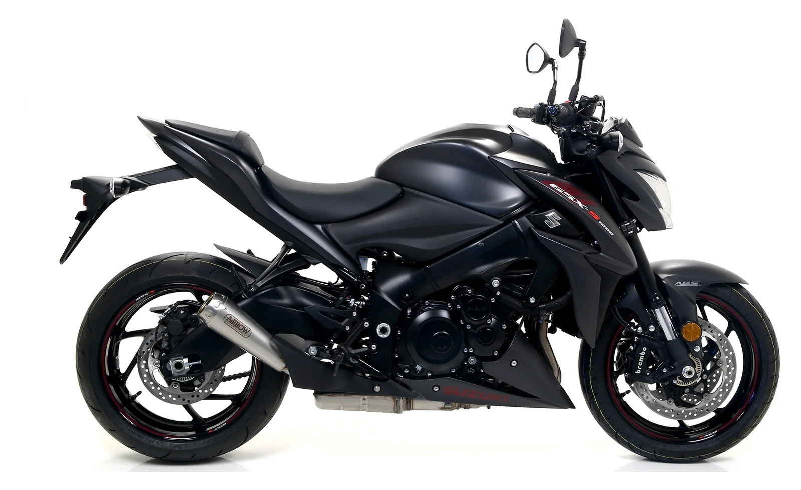 Arrow 71828PRI Pro-Racing Nichrom Slip-On Muffler w/Carbon End Cap for Suzuki GSX-S 1000 15-20/Katana 1000 19-20 - Image 3