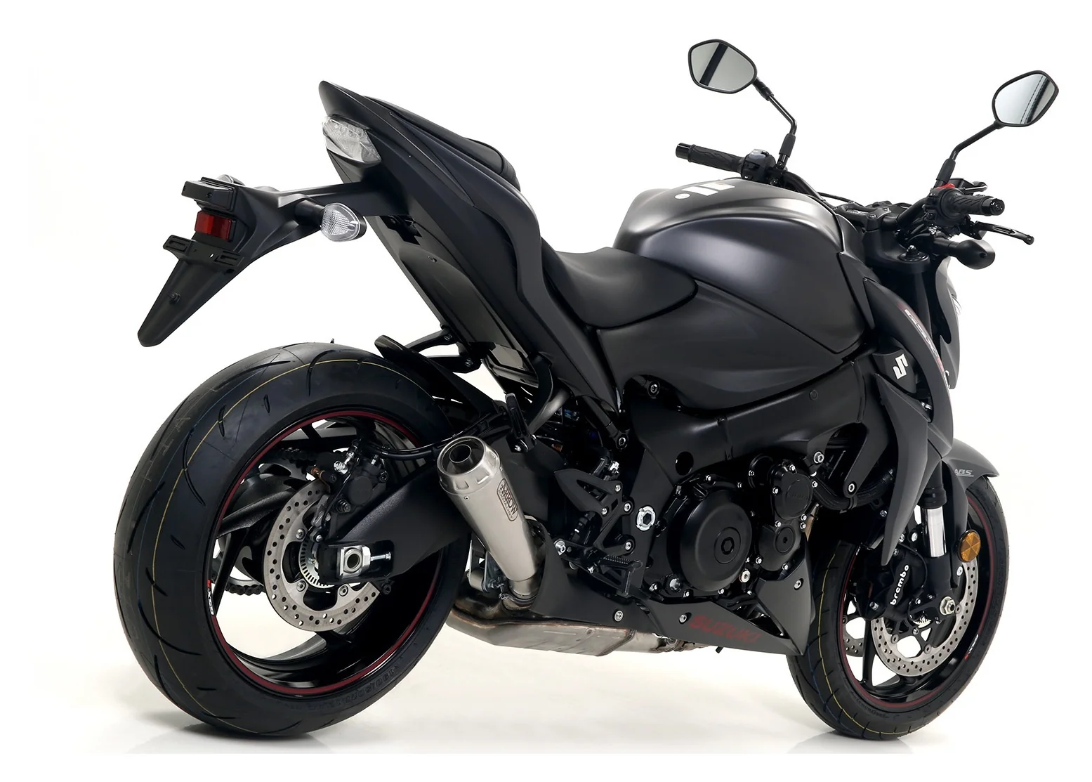 Arrow 71828PRI Pro-Racing Nichrom Slip-On Muffler w/Carbon End Cap for Suzuki GSX-S 1000 15-20/Katana 1000 19-20 - Image 4