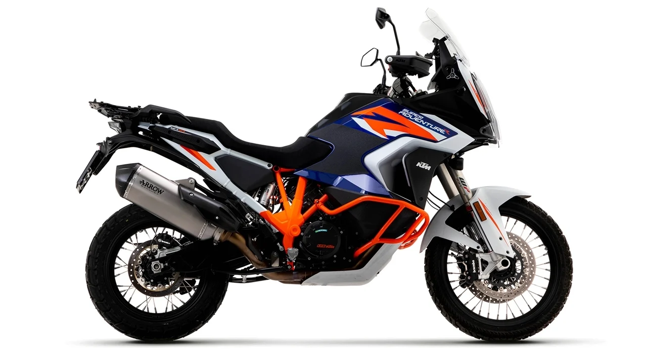 Arrow 72501SK Sonora Titanum Slip-On Muffler w/Carbon End Cap for KTM 1290 SuperAdventure S/R 21-24 - Image 2