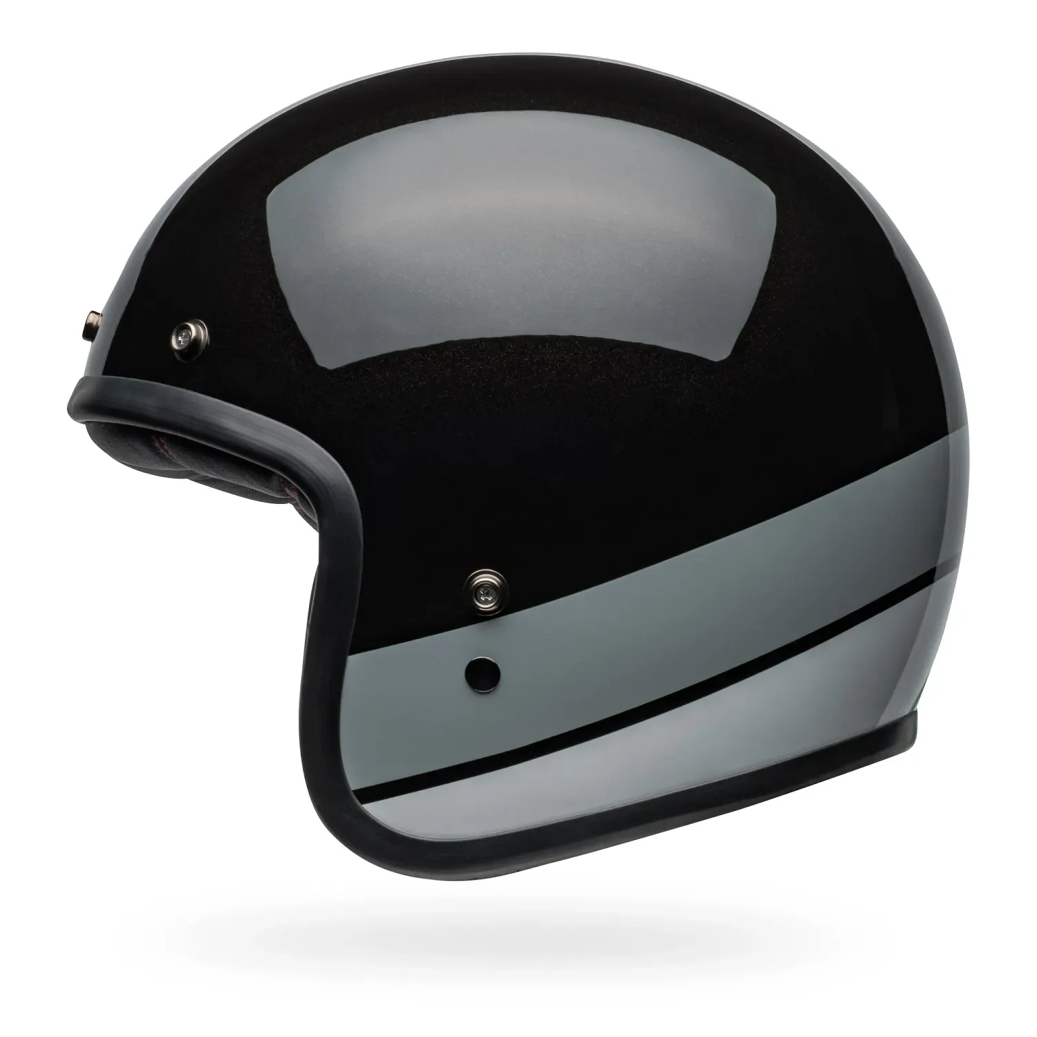 Bell Custom 500 Apex Gloss Black Flake Helmet - Image 5