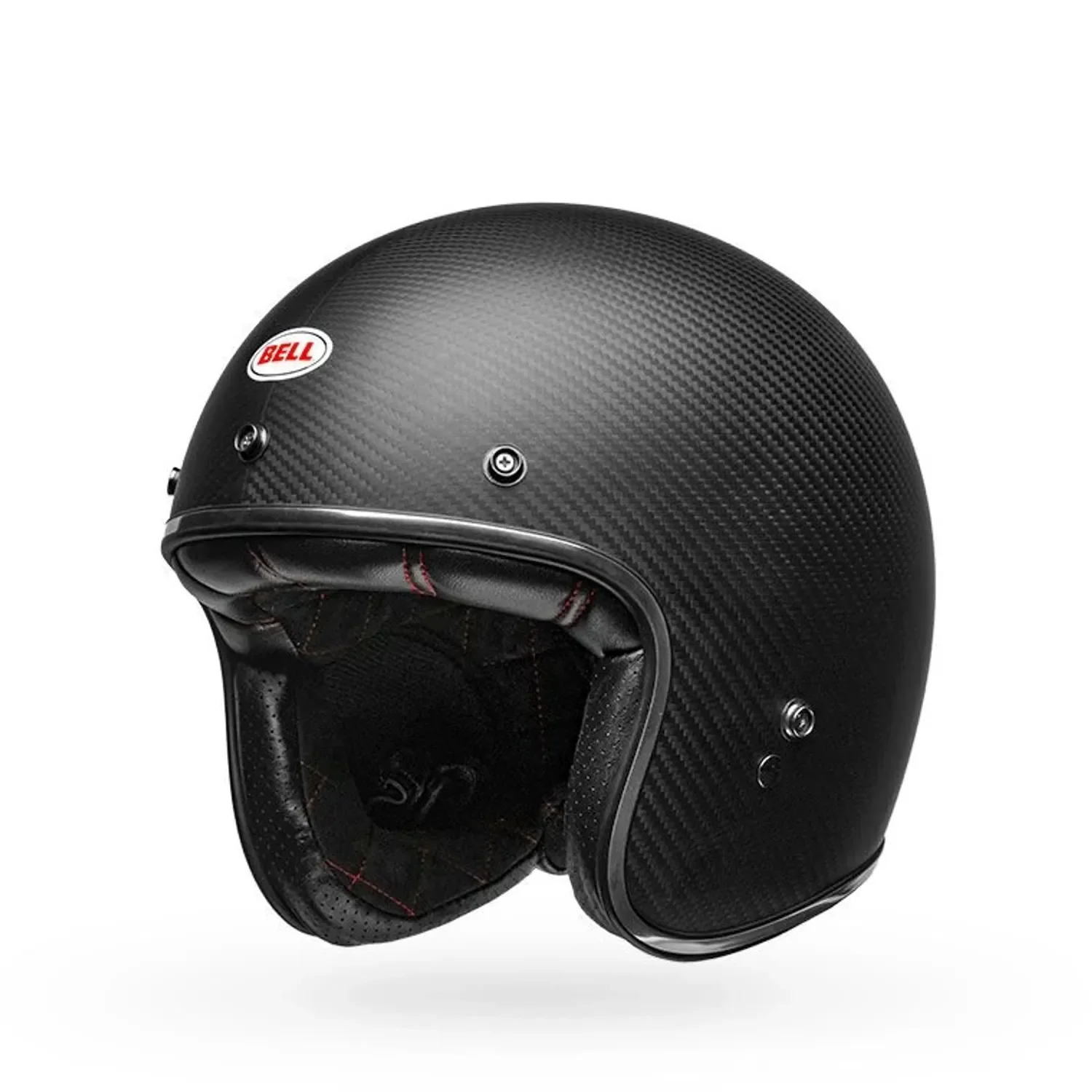 Bell Custom 500 Carbon Matte Black Helmet - Image 4