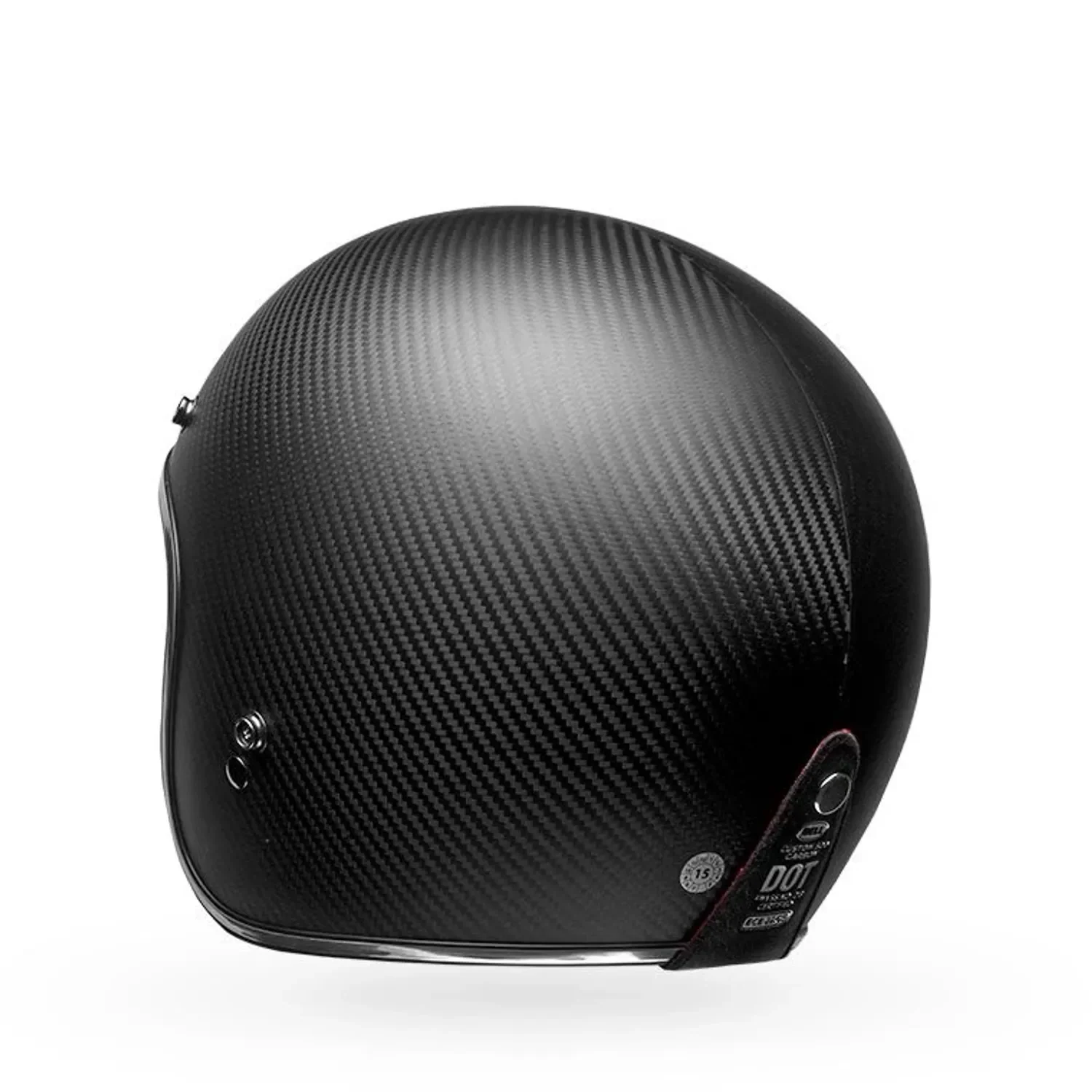Bell Custom 500 Carbon Matte Black Helmet - Image 6