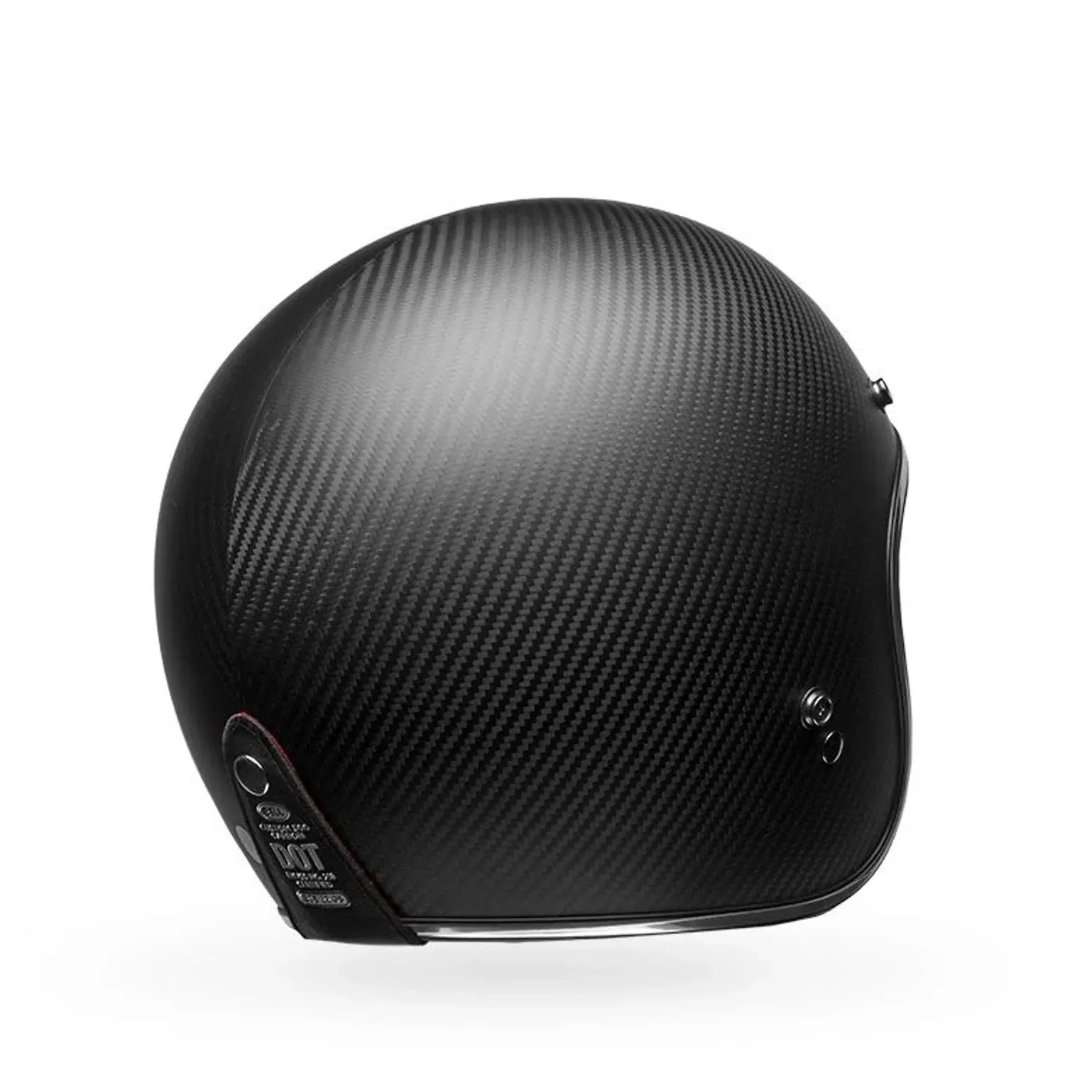 Bell Custom 500 Carbon Matte Black Helmet - Image 8