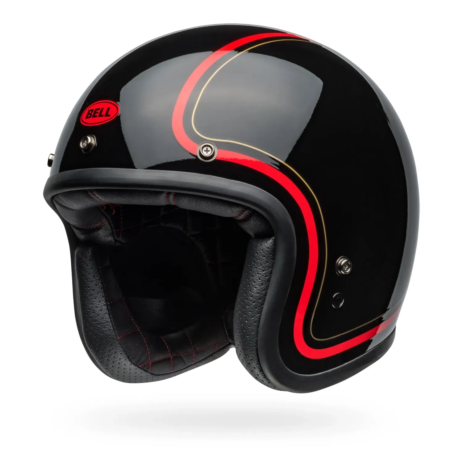 Bell Custom 500 Chief Gloss Black Helmet - Image 4