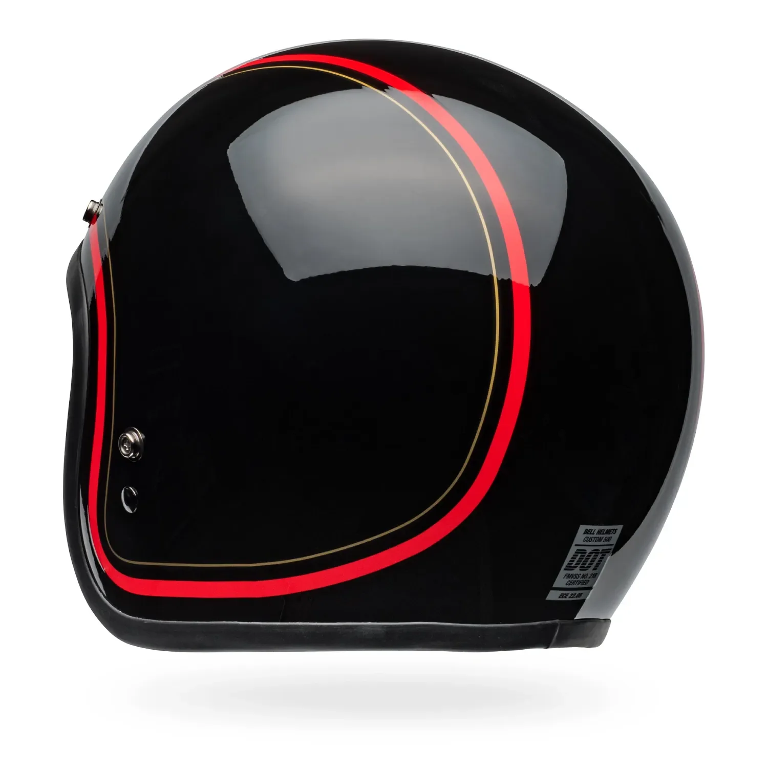 Bell Custom 500 Chief Gloss Black Helmet - Image 6