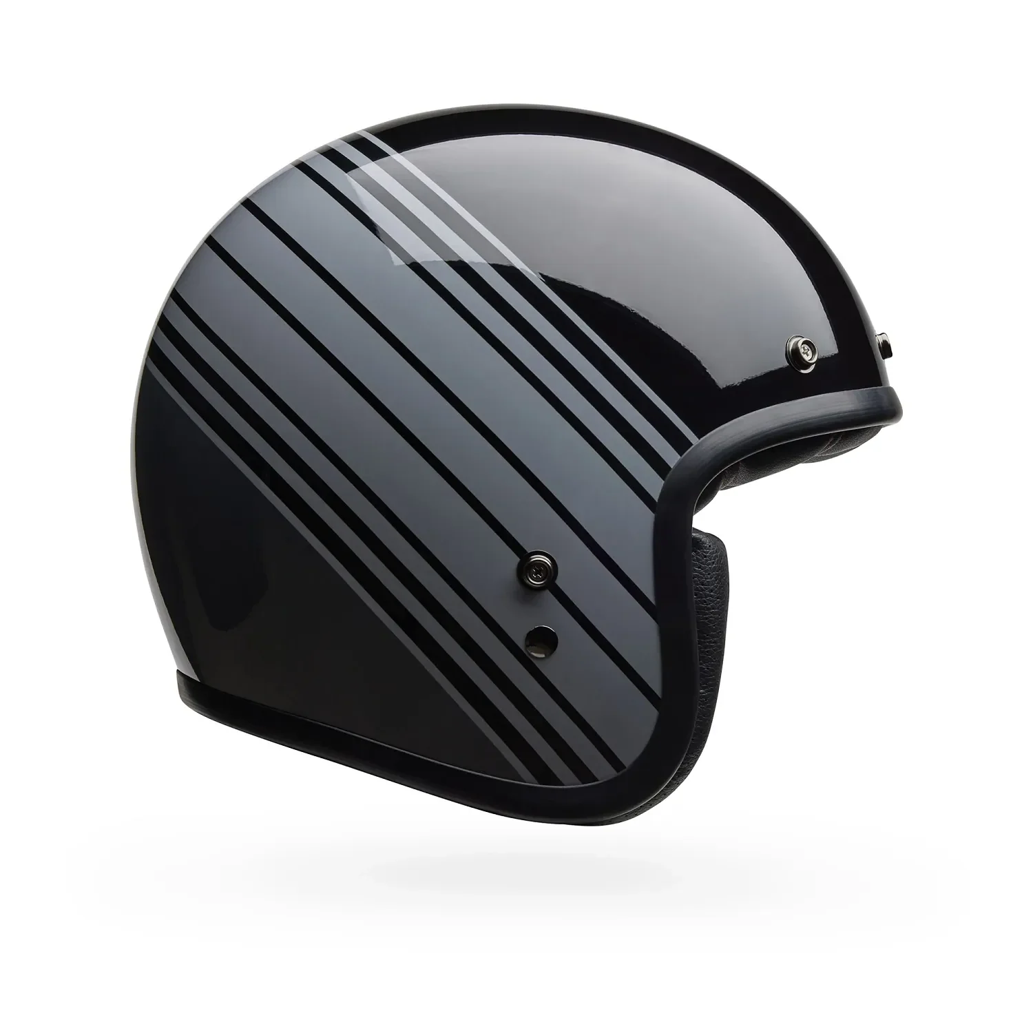 Bell Custom 500 Edge Metallic Black/Grey Helmet
