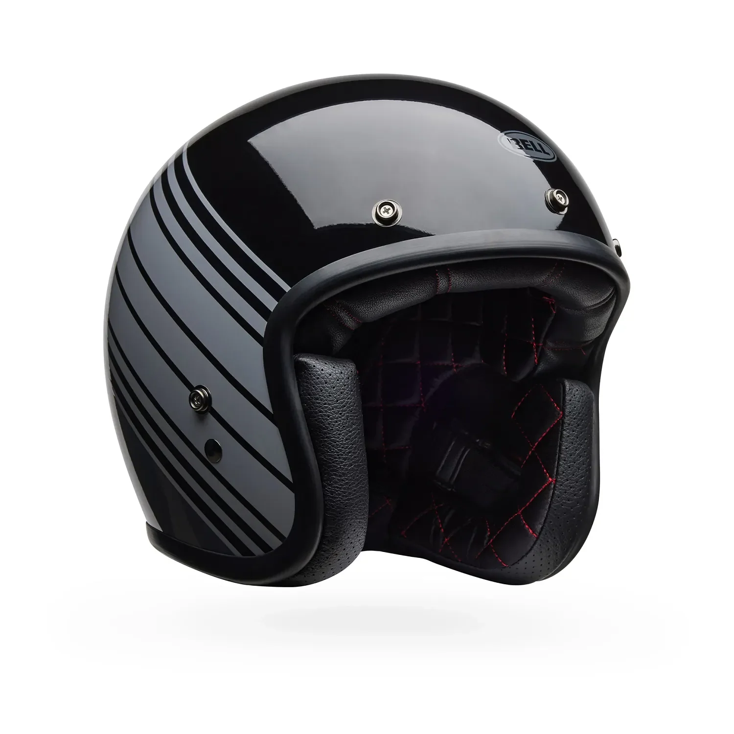 Bell Custom 500 Edge Metallic Black/Grey Helmet - Image 2
