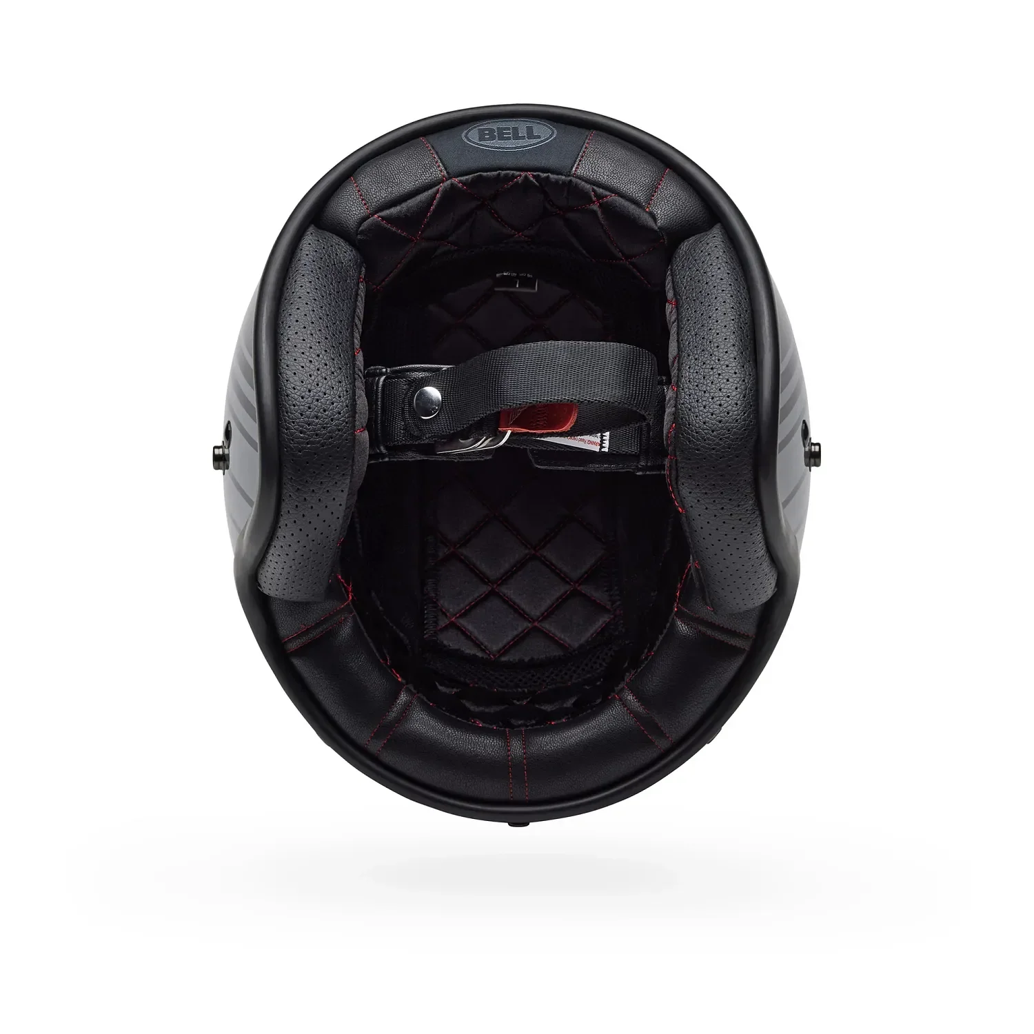 Bell Custom 500 Edge Metallic Black/Grey Helmet - Image 5