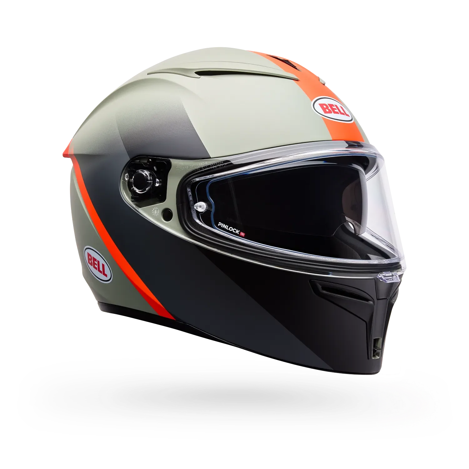 Bell Lithium Mips Bash Matte Grey/Orange Helmet - Image 2