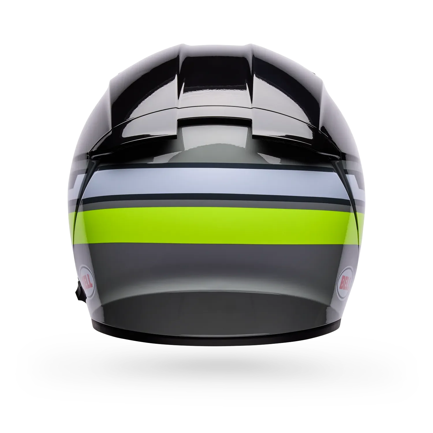 Bell Lithium Motion Gloss Grey/Green Helmet - Image 4
