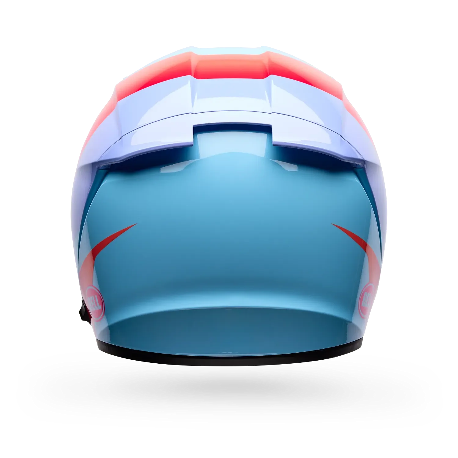 Bell Lithium Passion Gloss Blue/Pink Helmet - Image 4