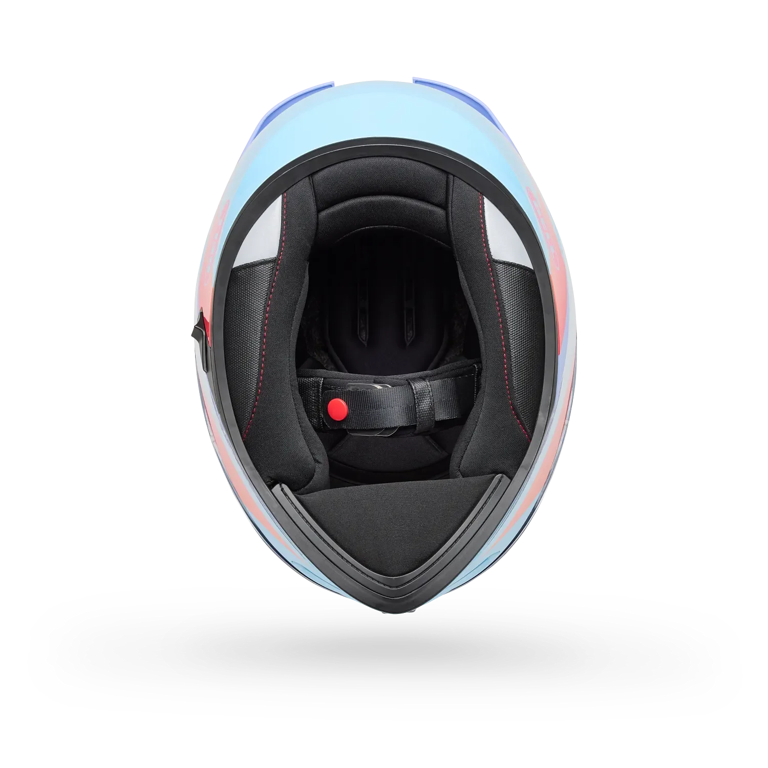 Bell Lithium Passion Gloss Blue/Pink Helmet - Image 5
