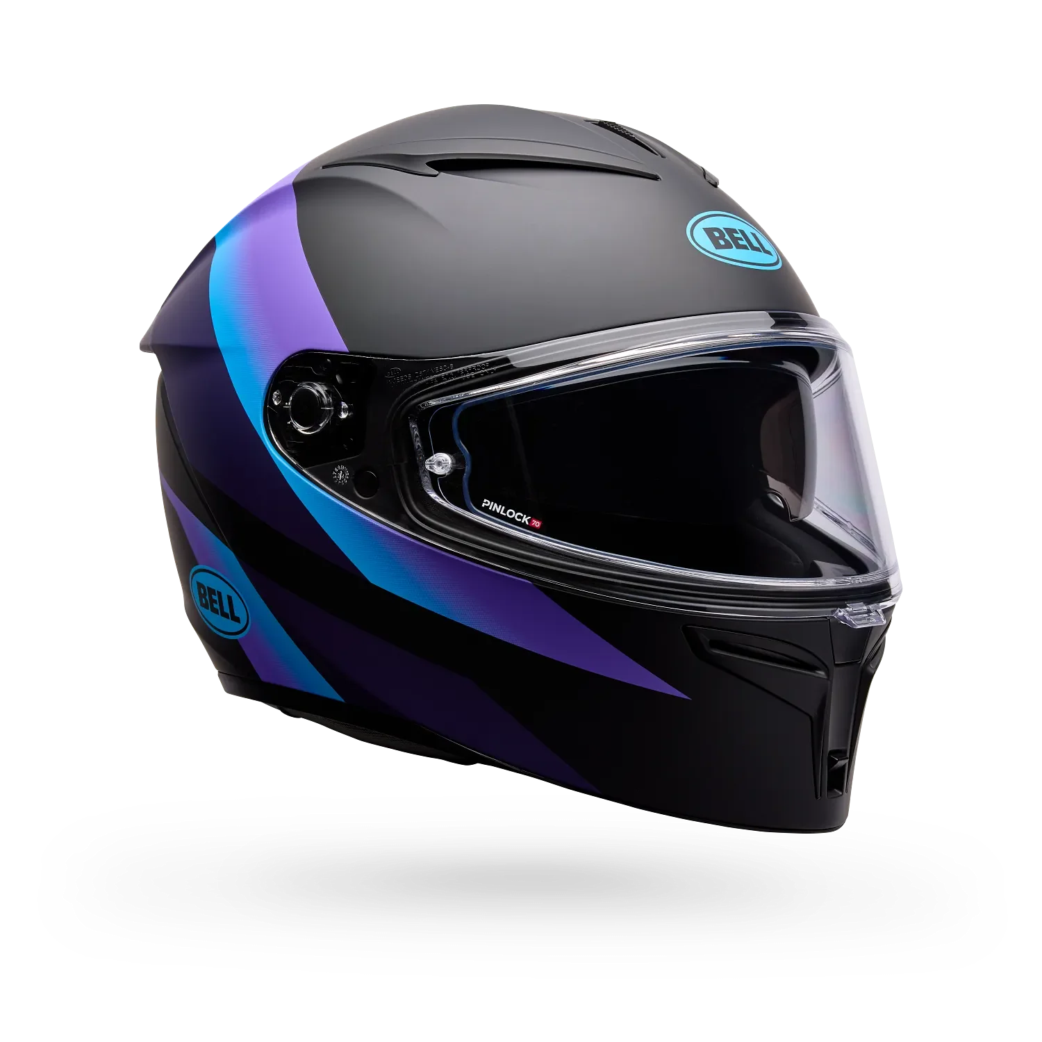 Bell Lithium Passion Matte Black/Purple Helmet - Image 2