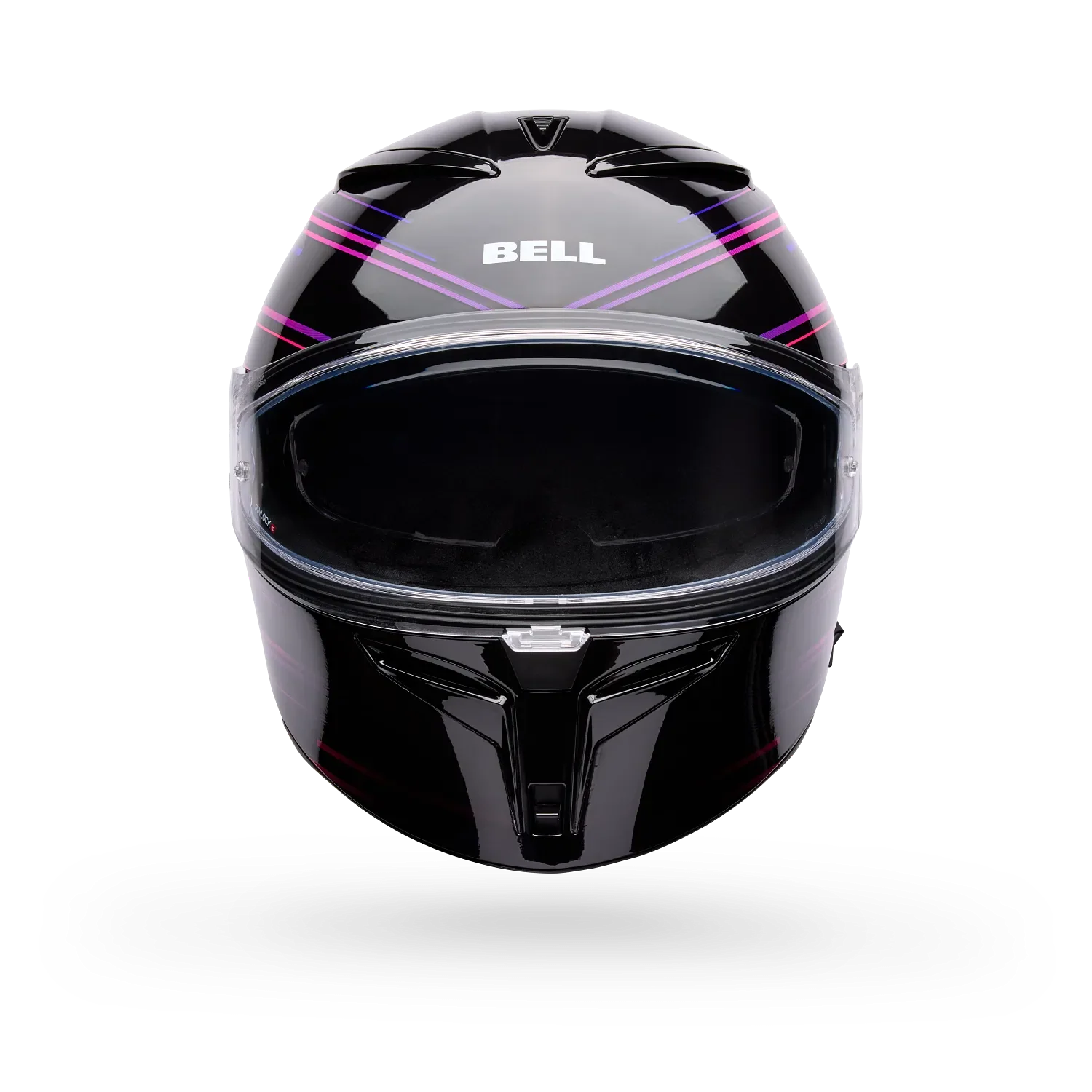 Bell Lithium Velo Gloss Black/Purple Helmet - Image 3