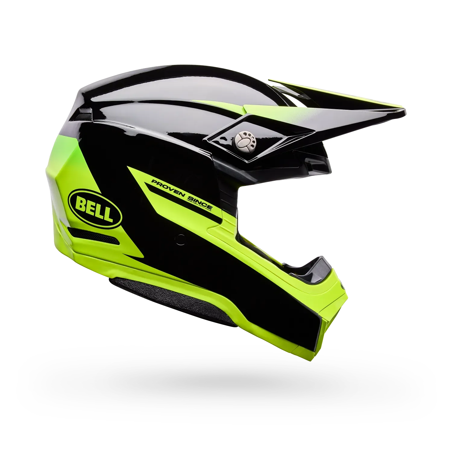 Bell Moto-10 Mips Fade Gloss Black/Yellow Helmet
