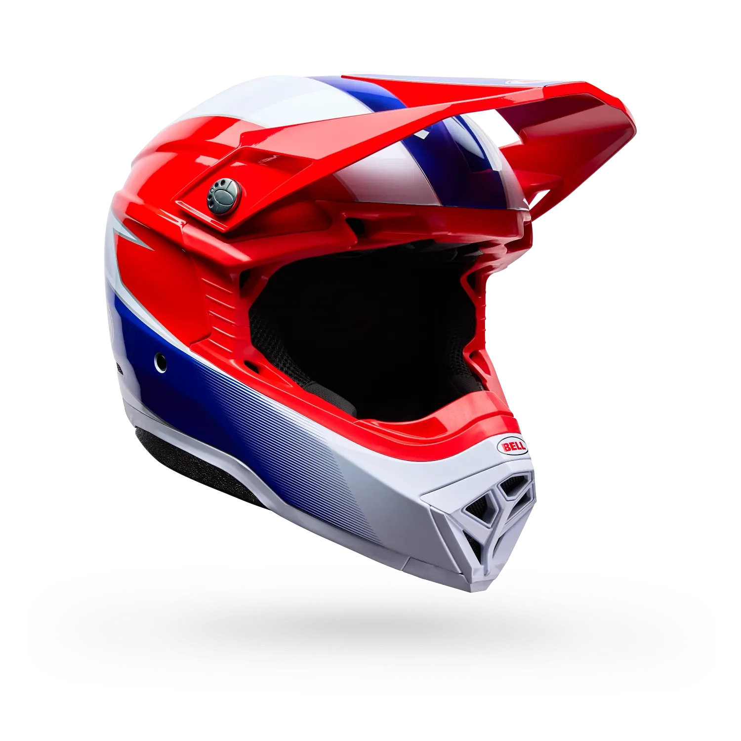Bell Moto-10 Mips Falcon Gloss Red/White Helmet - Image 2
