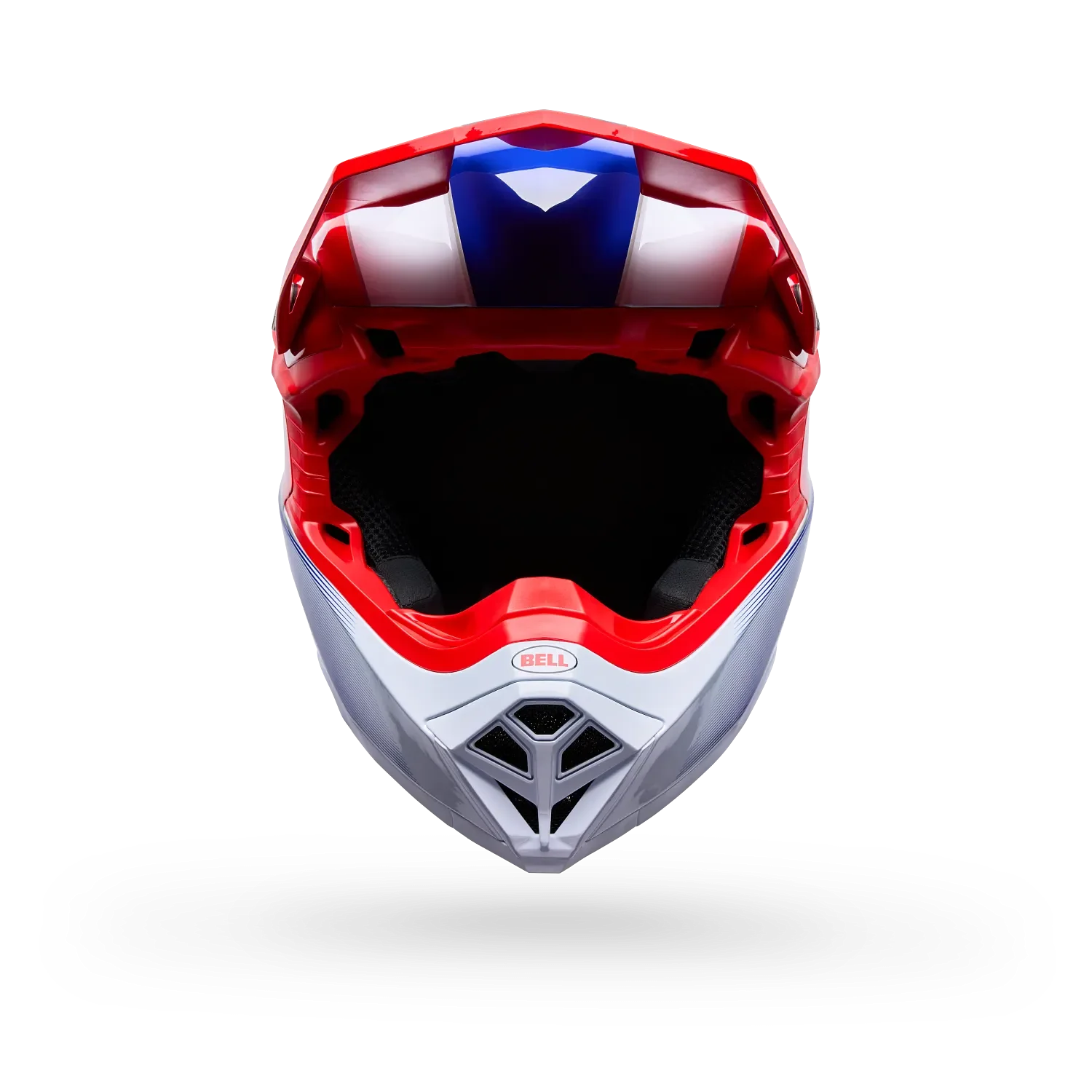 Bell Moto-10 Mips Falcon Gloss Red/White Helmet - Image 3