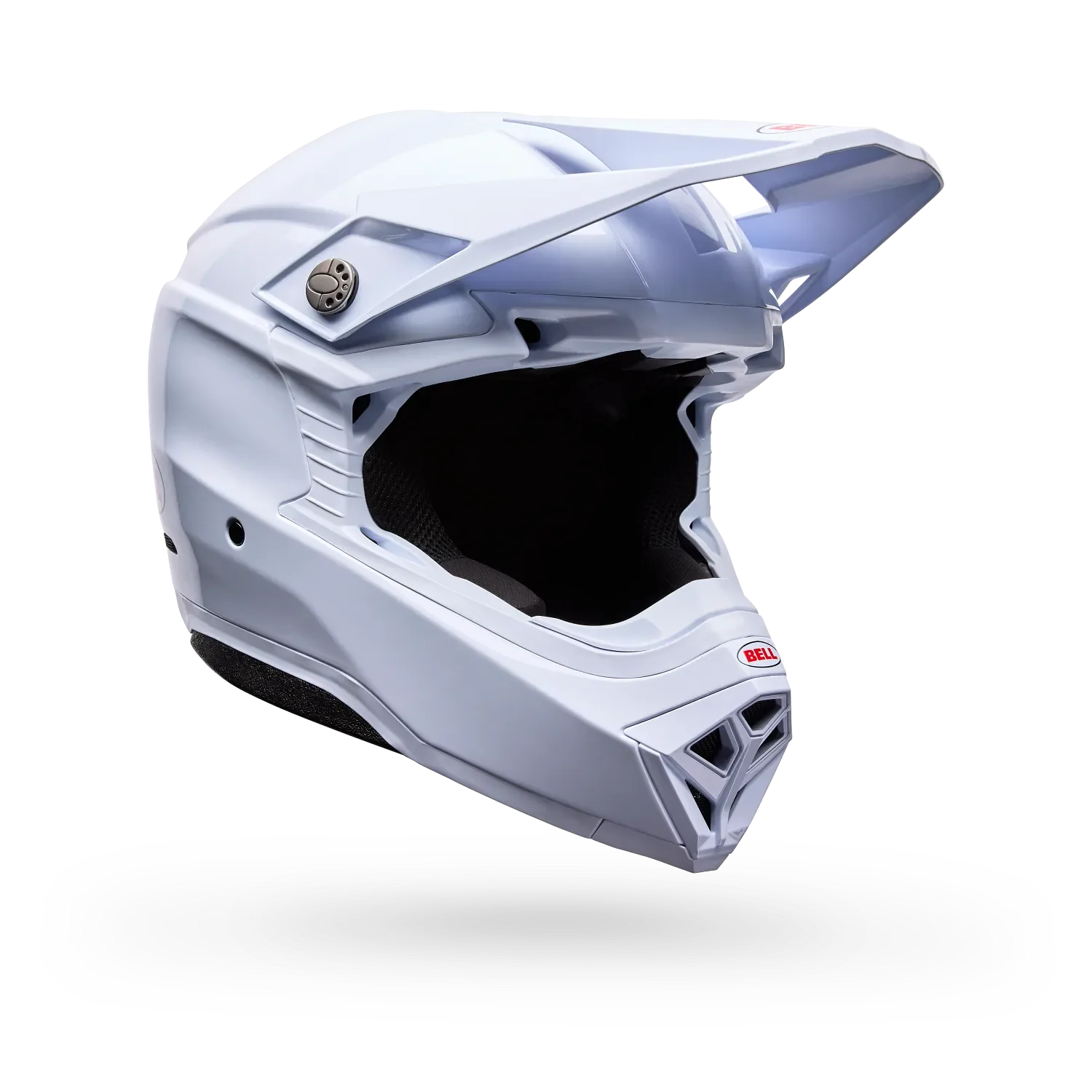 Bell Moto-10 Mips Solid Gloss White Helmet - Image 2