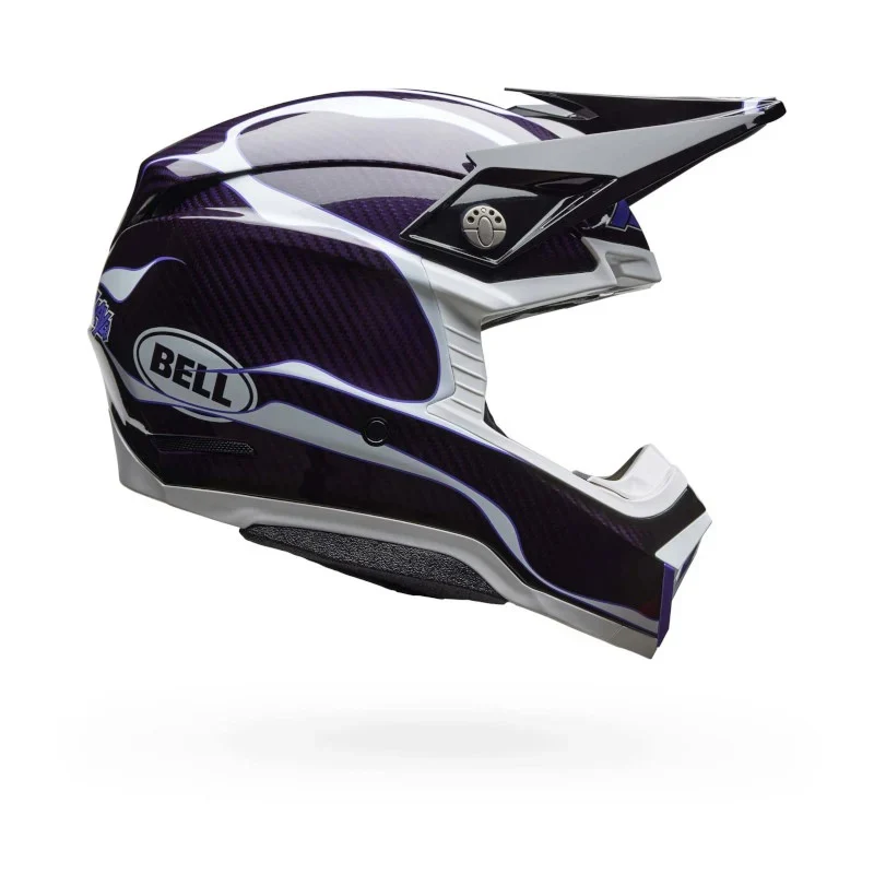 Bell Moto-10 Spherical SlayCo Limited Edition Gloss Black/White Helmet