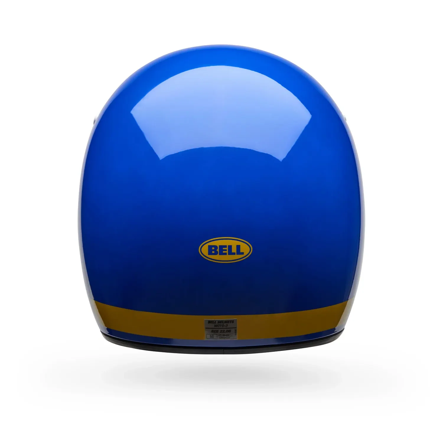 Bell Moto-3 Classic Gloss Blue Helmet - Image 5
