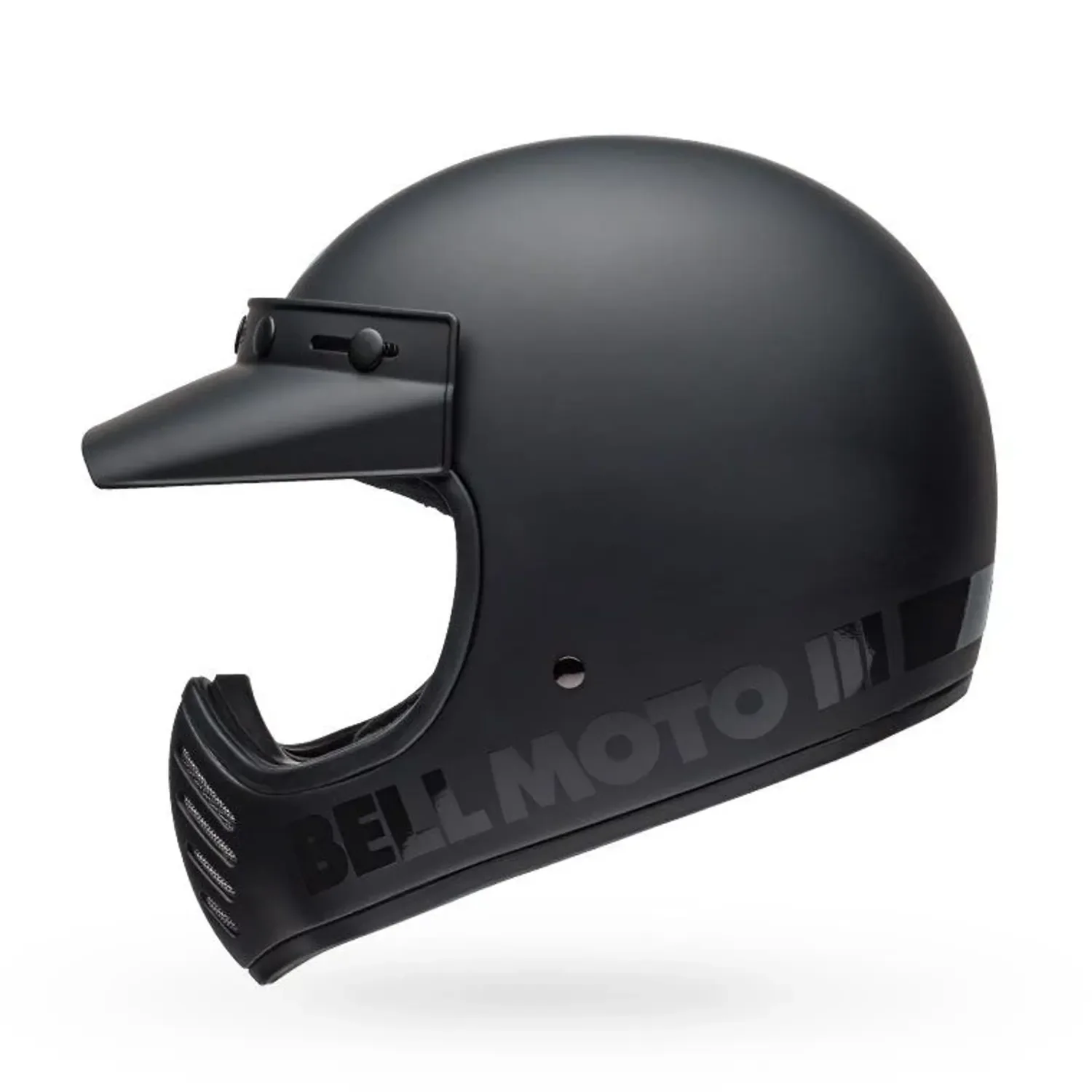 Bell Moto-3 Classic Matte Black Helmet - Image 5