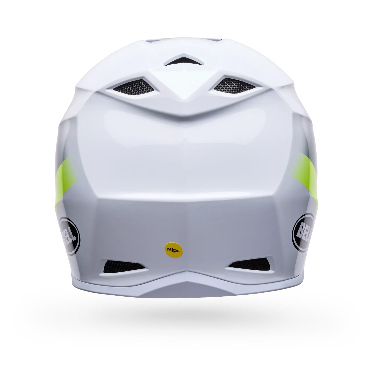 Bell MX-10 Mips Aviator Matte White/Green Helmet - Image 4